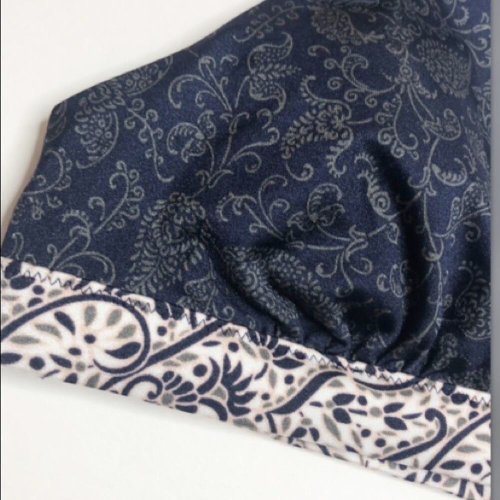 NWT athleta aqualux batik blue bikini top - Picture 4 of 8